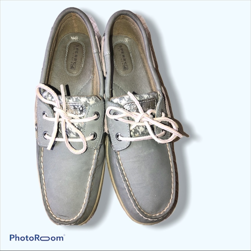 Sperry Boat Women’s sho gray pink top-sider